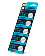 Літієва батарея Videx CR2016 (CR2016 5pc) 5 шт