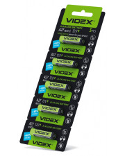 Щелочная батарейка Videx (А27 5pcs BC) 5 шт
