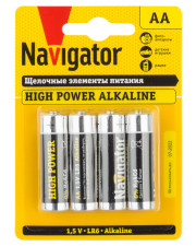 Лужна батарея Navigator NBT-NE-LR6-BP4 LR6 АА 4шт