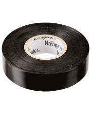 Изоляционная лента Navigator NIT-B15-20/BL (черная) 20м