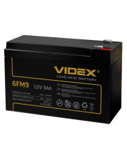 Свинцово-кислотный аккумулятор Videx 6FM9 9мАч 12В (6FM9 1CB)