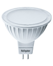 Светодиодная лампа Navigator NLL-MR16-5-12-3K-GU5.3 GU5.3 5Вт 12В 3000К