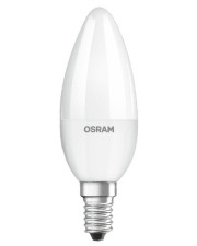 Светодиодная лампа Osram Value CL B60 7W/830 230V FR E14 10X1 w.o. CE (4058075479715)