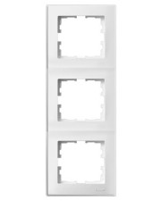 Вертикальна тримісна рамка Lezard "Lesya" 705-0200-153 (біла)
