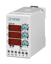 Реле контроля фаз Tense DGK-04 (с индикацией)