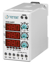 Реле контроля фаз Tense DGK-04PF (с индикацией)