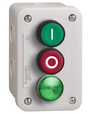 Кнопочный пост Schneider Electric XALE33V1M VERT на 3 кнопки