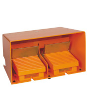 Двойной педальный переключатель Schneider Electric XPER5100D (оранжевый)