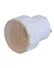 Пластиковый переходник E.Next e.lamp adapter.GU10/Е14.white GU10 на Е14 (s9100043)