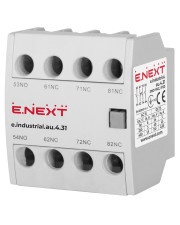 Дополнительный контакт E.Next e.industrial.au.4.31 3NO+1NC (i0140004)