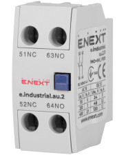 Дополнительный контакт E.Next e.industrial.au.2.11 1NO+1NC (i0140006)