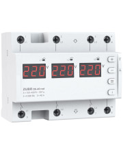 Реле контроля фаз ZUBR D6-40 red 40А (230В/380В)