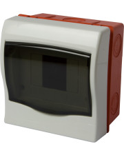 Корпус пластиковый E.Next e.plbox.stand.w.04mU 4-модульный встроенный (s0290014u)