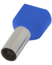 Изолированный наконечник E.Next e.terminal.stand.te.2.0.75.blue 2x0,75 кв.мм голубой (s4037002)