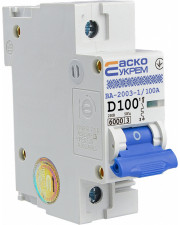 Автоматичний вимикач Аско-Укрем ВА-2003 1р 100А (A0010030009)