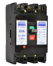 Силовой автоматический выключатель Аско-Укрем ВА-2004N/63 3р 63А (A0010040065)
