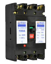 Силовий автоматичний вимикач Аско-Укрем ВА-2004N/125 3р 100А (A0010040067)