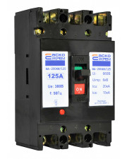 Силовой автоматический выключатель Аско-Укрем ВА-2004N/125 3р 125А (A0010040080)