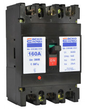 Силовий автоматичний вимикач Аско-Укрем ВА-2004N/250 3р 160А (A0010040068)