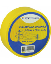 Изолента Аско-Укрем 0,13x19мм/10м желтая (A0150020033)
