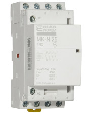 Модульний контактор Аско-Укрем MK-N 4P 25A 4NO (A0040030027)