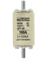 Запобіжник Аско-Укрем NH00 100A gG (A0050010015)