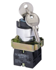 Переключатель Аско-Укрем XB2-BG03 (I-0-II) с ключом(A0140010008)