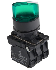 Переключатель Аско-Укрем TB5-AK123M5 (0-I) с подсветкой зеленый (A0140010165)