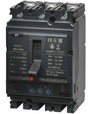 Корпусный автоматический выключатель ETI NBS-E 100/3L 3P 100A 36кА (4673041)