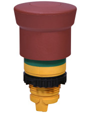 Кнопка-модуль грибок ETI NSE-PBM-P-RGM Self-Control красная (4774045)