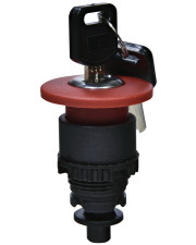 Кнопка-модуль грибок ETI NSE-PBM-R-K с ключом красная (4774023)