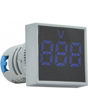 Цифровой измеритель напряжения Аско-Укрем ED16-22FVD 30-500В АС синий (A0190010036)