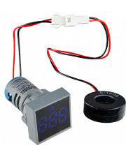Цифровий вимірювач струму Аско-Укрем ED16-22FAD 0-100А синій (A0190010041)