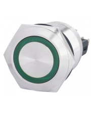 Кнопка Аско-Укрем TYJ 22-271 1NO+1NC 220В с подсветкой зеленая (A0140010132)