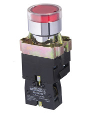 Кнопка Аско-Укрем XB2-BW3471 с подсветкой красная (A0140010022)
