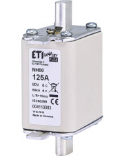 Запобіжник ETI NH-00 Battery 125A 80В DC (4110083)