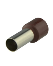 Втулочный наконечник TNSy Е10-12 10мм² 100шт коричневый (TNSy5500109)