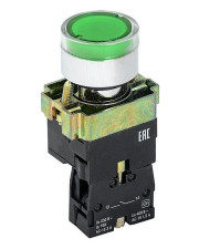 Кнопка TNSy XB2-BW3361 1НО с подсветкой зеленая (TNSy5500291)