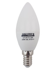 Светодиодная лампа TNSy LED Bulb-C37-6W-E14-220V-4000K-540L ICCD (свеча) (TNSy5000039)