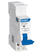 Розчіплювач максимальної напруги Chint OVT-X1 для NXB(LE)-63 (814986)