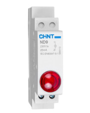 Модульний індикатор Chint ND9-1/R AC/DC230В червоний (594113)