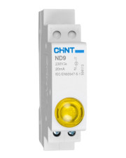 Модульный индикатор Chint ND9-1/Y AC/DC230В желтый (594118)