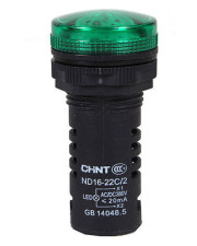 Индикатор Chint ND16-22D/2 AC/DC 380В зеленый (592865)