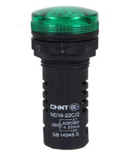 Индикатор Chint ND16-22D/2 AC/DC 230В зеленый (593077)