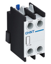 Фронтальный блок дополнительных контактов Chint F4-20 2NO для NC1 (257024)