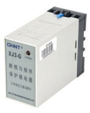 Реле контроля фаз Chint XJ3-G AC380V монохромная индикация (284004)