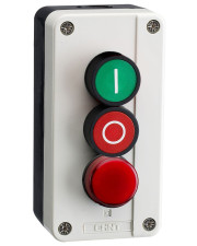 Кнопочный пост Chint NPH1-3005 1NO+1NC АС/DC 24В с сигнальной лампой IP65 (587077)
