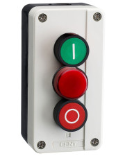 Кнопочный пост Chint NPH1-3006 АС/DC 24В с сигнальной лампой IP65 (587074)