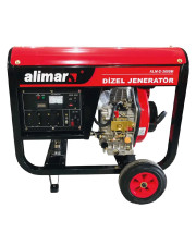 Генератор дизельный Alimar ALM-D-3600M (ном 3кВт, макс 4кВА)