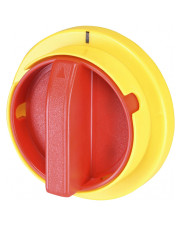 Аварийная рукоятка ETI для LAS 160 на дверь шкафа желто-красная (4665300)